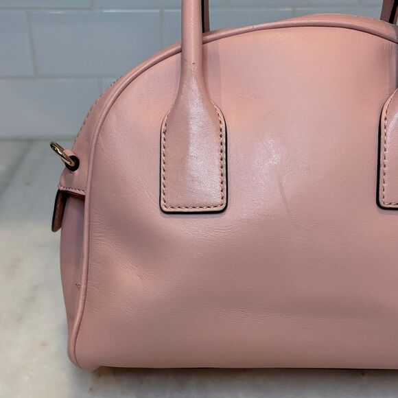 Kate Spade Montrose Avenue Leeland Bow Leather Convertible Satchel Shoulder Bag - Picture 5 of 16